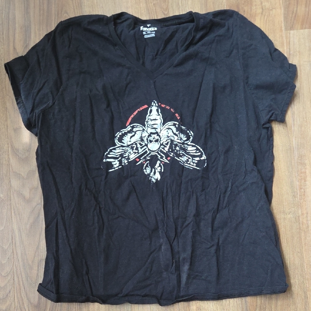 NWOT Bray Wyatt Moth V-neck Shirt